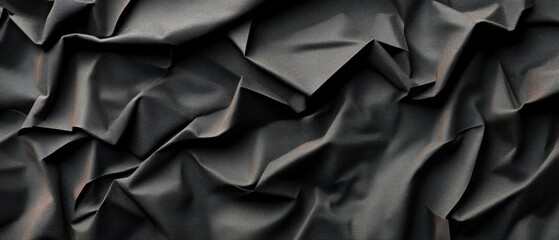 Poster - Elegant black background featuring intricate pattern design, perfect for adding depth and sophistication to visuals