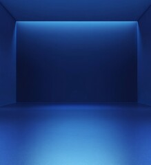 Poster - Spotlight Illuminates an Empty Stage in a Darkened Theater, Creating a Dramatic and Serene Atmosphere for an Upcoming Performance Event