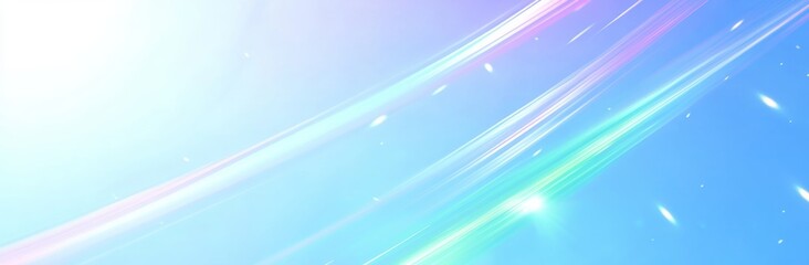 Fototapete - Vibrant Swirling Patterns Create a Dynamic Tunnel Effect of Pastel Colors and Light With a Central Bright Point During an Abstract Visual Experience