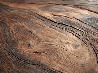 Poster - Close-up of unique wood grain patterns natural environment artistic view organic texture