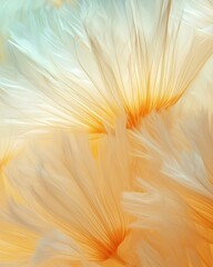 Poster - Flowing colors in abstract art digital soft textures vibrant environment close-up view aesthetic concept