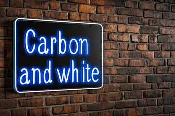 Aufkleber - Neon light sign with text 