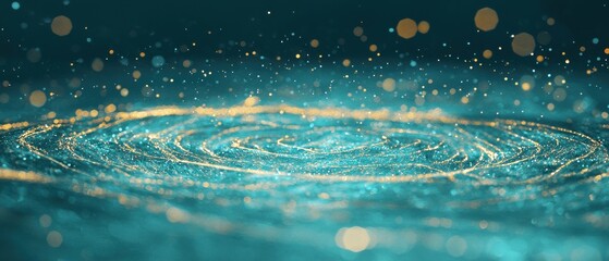 Poster - captivating swirling water patterns underwater scene abstract tranquil environment close-up view vis