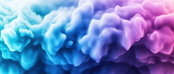 Aufkleber - Colorful abstract background of swirling smoke patterns in various vibrant hues and shades