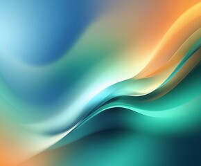 Vibrant abstract gradient background with smooth color transitions in blue purple orange ideal for digital artwork presentations wallpapers branding and graphic design projects