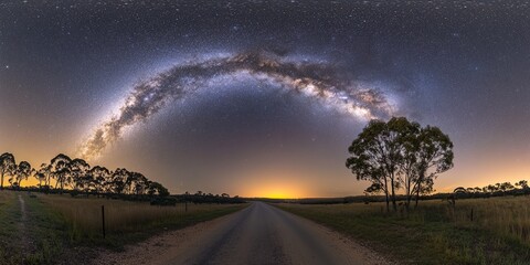 Wall Mural - Starry Night Vista
