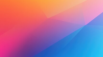 Aufkleber - Colorful abstract background featuring a triangular shape and photographic elements for creative design use