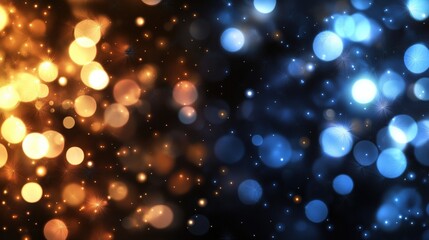 Poster - Abstract blur of colorful light effects creating a vibrant background atmosphere for artistic design