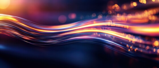 Aufkleber - Abstract lines background design with vivid colors and patterns for creative projects and digital art