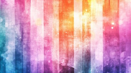 Poster - Colorful abstract background depicting space with stars and nebulae for creative design projects