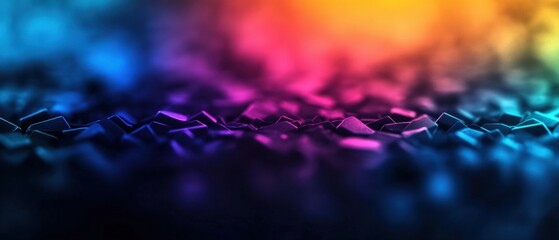 Aufkleber - Abstract background featuring colorful lights and vibrant patterns for creative design projects