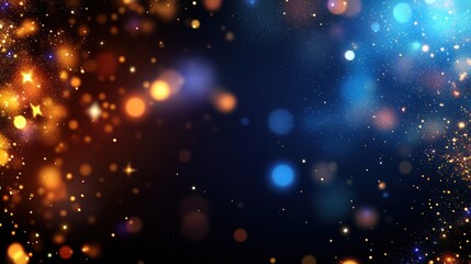 Poster - Abstract blur of colorful lights in motion creating a vibrant background effect for creative designs