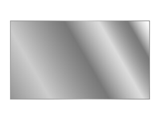 Wall Mural - transparent acrylic panel with high gloss. realistic reflection and glare. png