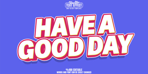Poster - retro editable text effect, customizable vintage and 80s 3d font style