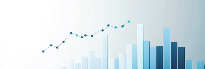 Aufkleber - Sales growth comparison before and after analysis illustrating dramatic increase in performance metrics over time. Generative AI