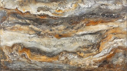 Aufkleber - Abstract textured background showcasing swirling patterns of earthy tones and colors