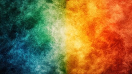 Poster - Colorful rainbow background with vibrant hues and abstract design suitable for various creative projects