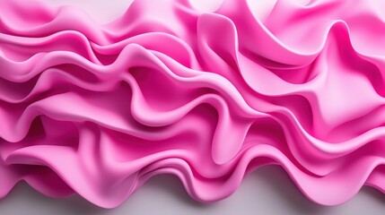 Aufkleber - Pink wavy background with abstract design for creative and artistic projects