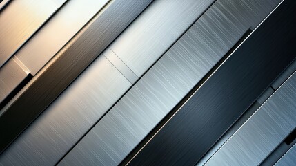 Aufkleber - Close up of a metallic texture background with intricate patterns and reflections for design use