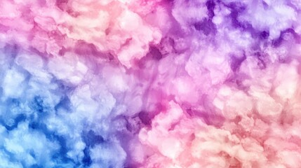Aufkleber - Colorful cloud background with vibrant hues and texture for creative design and artistic projects