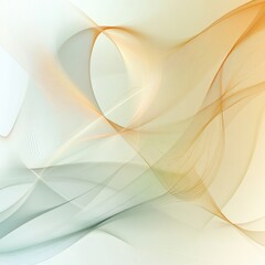 Wall Mural - Swirling patterns of soft colors create a mesmerizing abstract design in a calming atmosphere. Generative AI