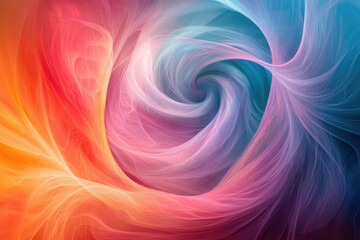 Poster - Abstract swirling vibrant colors, creating a mesmerizing and dynamic visual experience.
