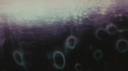 Poster - Abstract fluid motion with circular patterns in dark tones