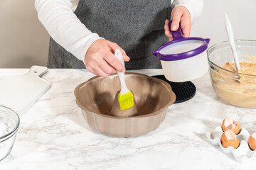 Canvas Print - Prep and Bake: Carrot Bundt Cake Delight