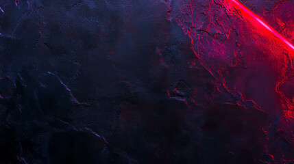 Poster - Abstract concrete texture with neon light streaks for modern design