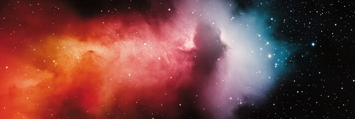 Wall Mural - a colorful picture of a star filled sky with stars in the background