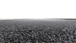 © Michael - Ground level view of an empty asphalt road disappearing into the horizon with transparent background