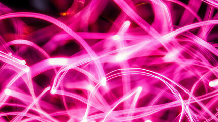 Poster - Vibrant fuchsia pink light background for creative design and decor