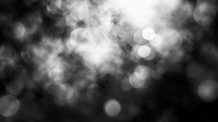Poster - Grayscale abstract background with swirling light