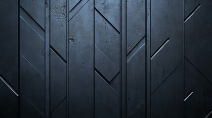 Poster - Industrial grunge design with embedded metal panels for modern background use