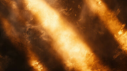 Poster - Warm abstract background with hidden light source and diffuse glow