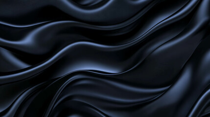 Poster - elegant abstract dark wave pattern design for modern background and print