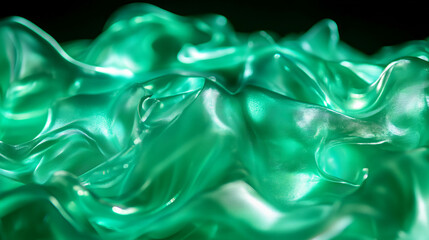 Poster - Light mint underwater effect background for creative design projects