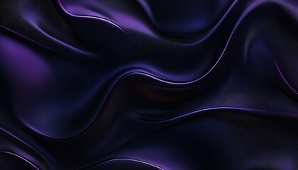 Wall Mural - Abstract Purple and Blue Wave Background Texture with Dynamic Flow and Particle Effects