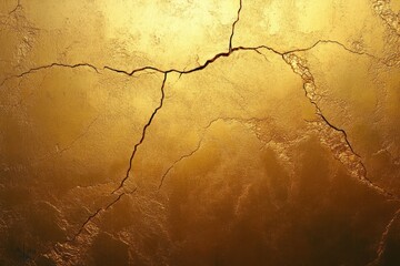 Poster - golden background abstract texture graphic design with shiny light and modern minimalist style for l