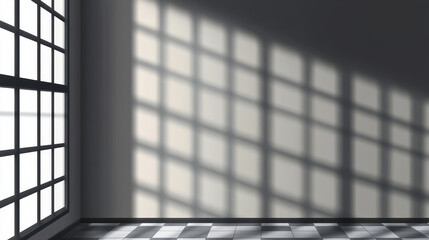 Poster - Realistic floor shadow box isolated on transparent background. Light black shade edge falling floor surface vector set mockup design. Drop straight blurring border overlay effect top view collection