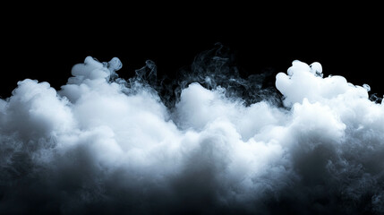 Poster - Mystical smoke background creating depth for creative designs