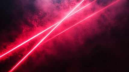 Poster - Futuristic smoke and laser light background for creative design