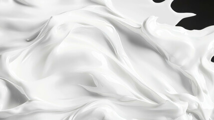 Poster - Elegant white background with soft glow and subtle shadows for design projects