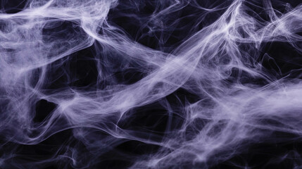 Poster - Ethereal background of spiderweb and soft smoke for creative design projects