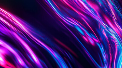 Poster - Neon illuminated spiderweb abstract background for creative design