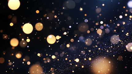 Poster - Glittering spiderweb background with fine sparkle for festive and decorative designs