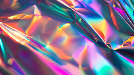 Poster - vibrant background with sunlight and iridescent highlights for creative design