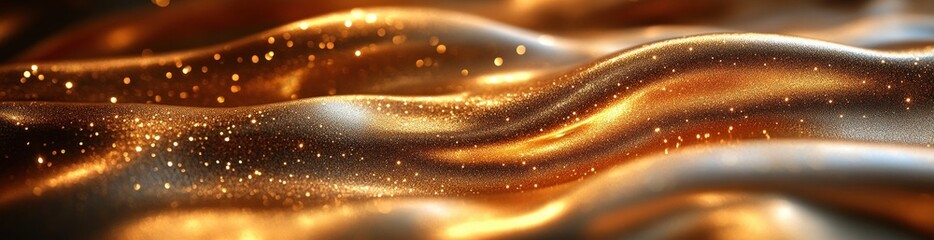 Aufkleber - Luxurious Gold Texture Background with Soft Lighting for Elegant Wallpaper and Modern Graphic Design