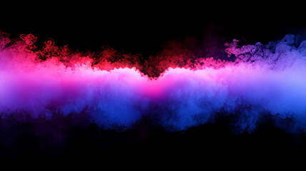 Poster - Vibrant abstract background with warm light and colorful smoke for creative design