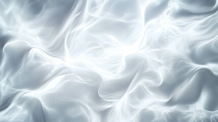 Poster - Abstract swirling light vortex with ethereal white glow for creative designs